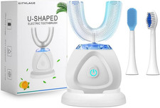 Automatic Toothbrushes Auto Sonic Brush, Teeth whitening Brush with Timer