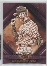 2016 Legacies of Baseball Lasting Imprints Purple 16/50 Mariano Rivera HOF v1x