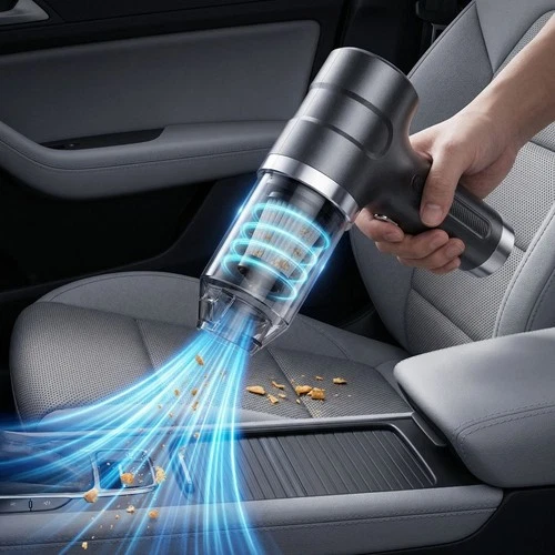 Portable Car vacuum cleaner Cordless Handheld For Home Strong Suction For Home deal from eBay