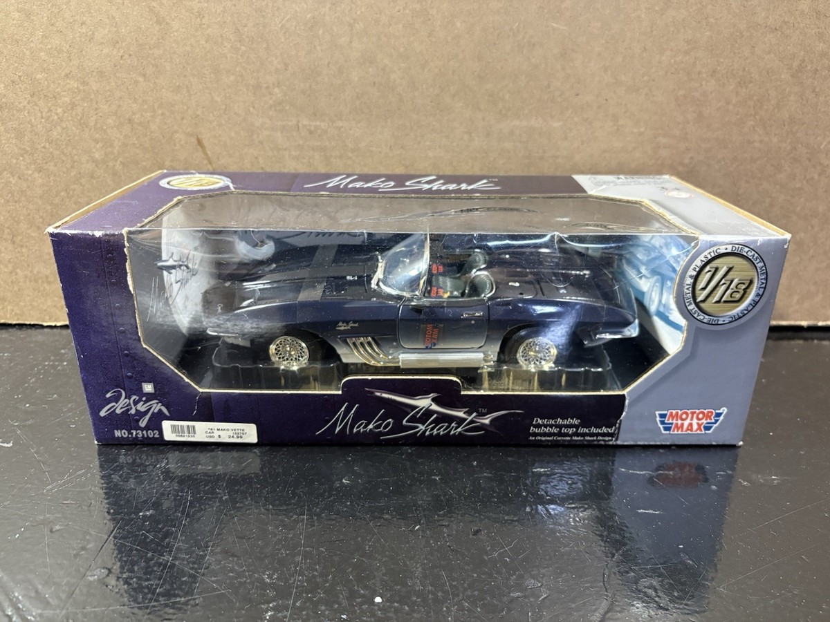 シボレー マコ シャーク　Chevrolet Mako Shark 1/18 MotorMax - 1 18th Scale - 1961 Chevrolet Corvette Mako Shark ZL-1