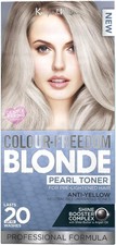 Knight & Wilson Colour-Freedom Pearl Blonde Toner, Permanent Ice Cool Hair Dye 