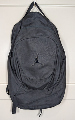 Nike Air Jordan Jumpman 23 Backpack Black-Silver School Sports