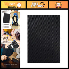 Rubber Shoe Sole Repair Sheet, 3/16" Thick Replacement Soles for Boots Shoes,