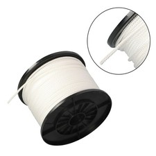 3/16 Inch x 500 Feet White Polypropylene Tying Twine Pulling Pull Line 8 Strand