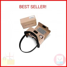 Google Cardboard,Topmaxions 3D VR Virtual Reality DIY VR Headset for 3D Movies a
