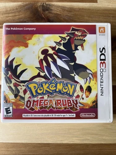 Pokemon Omega Ruby Nintendo 3DS CIB Complete Game + Case Tested!