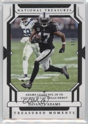2023 Panini National Treasures Treasured Moments 57/99 Davante Adams 0us8