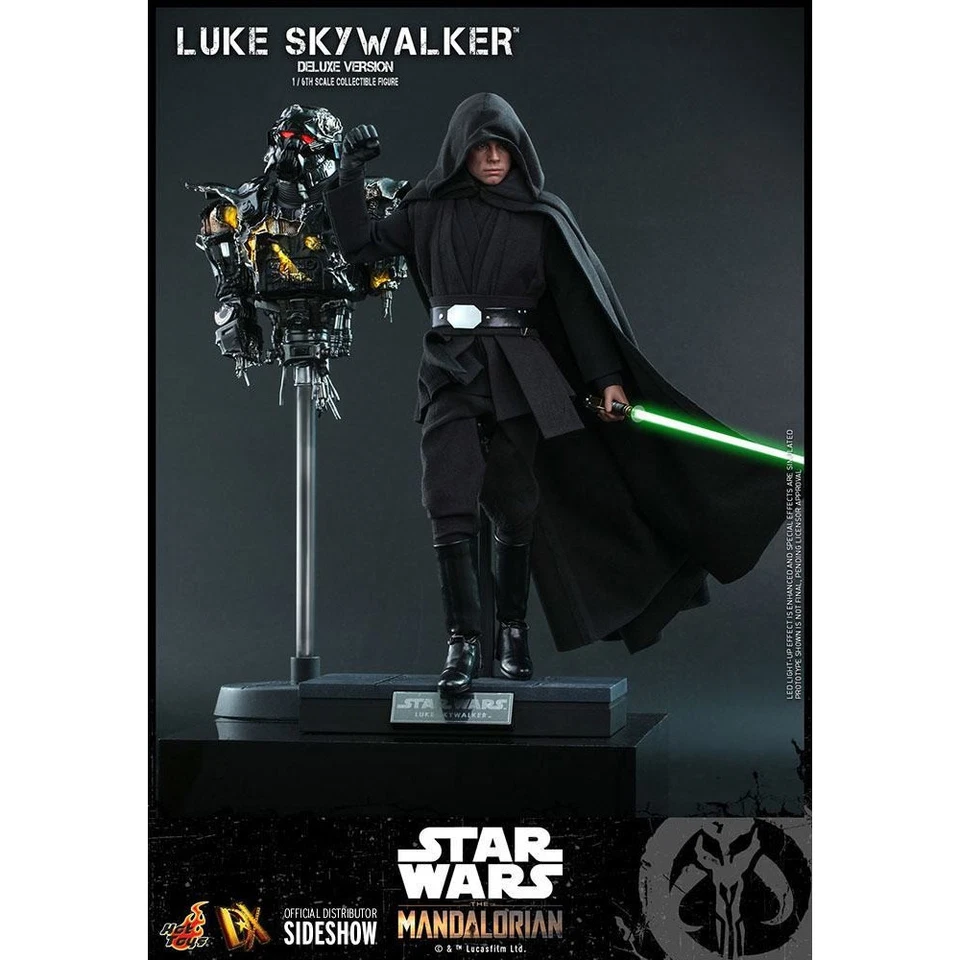 Hot Toys Star Wars The Mandalorian - Luke Skywalker Deluxe Version 1/6 Movie Mas - Photo 3/4