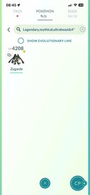 Pok&eacute;mon Go✨Hundo Zygarde Complete form MAX CP & MB Ball ✨P.T.C-LvL70✨Description