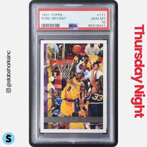 1997 TOPPS #171 KOBE BRYANT PSA 10