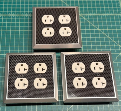 #ad #ad Oyaide WPC Z2 Electric Outlet Base Plate 2 R1 Outlets AUCTION IS FOR 1 UNIT $380.00