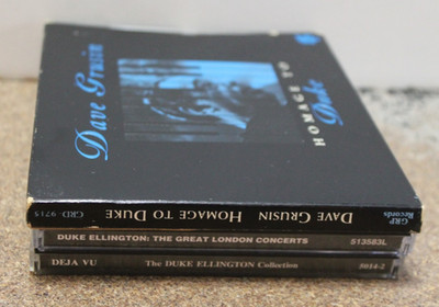 Duke Ellington CDs--Unreleased Masters; Golden Greats; Homage to Duke