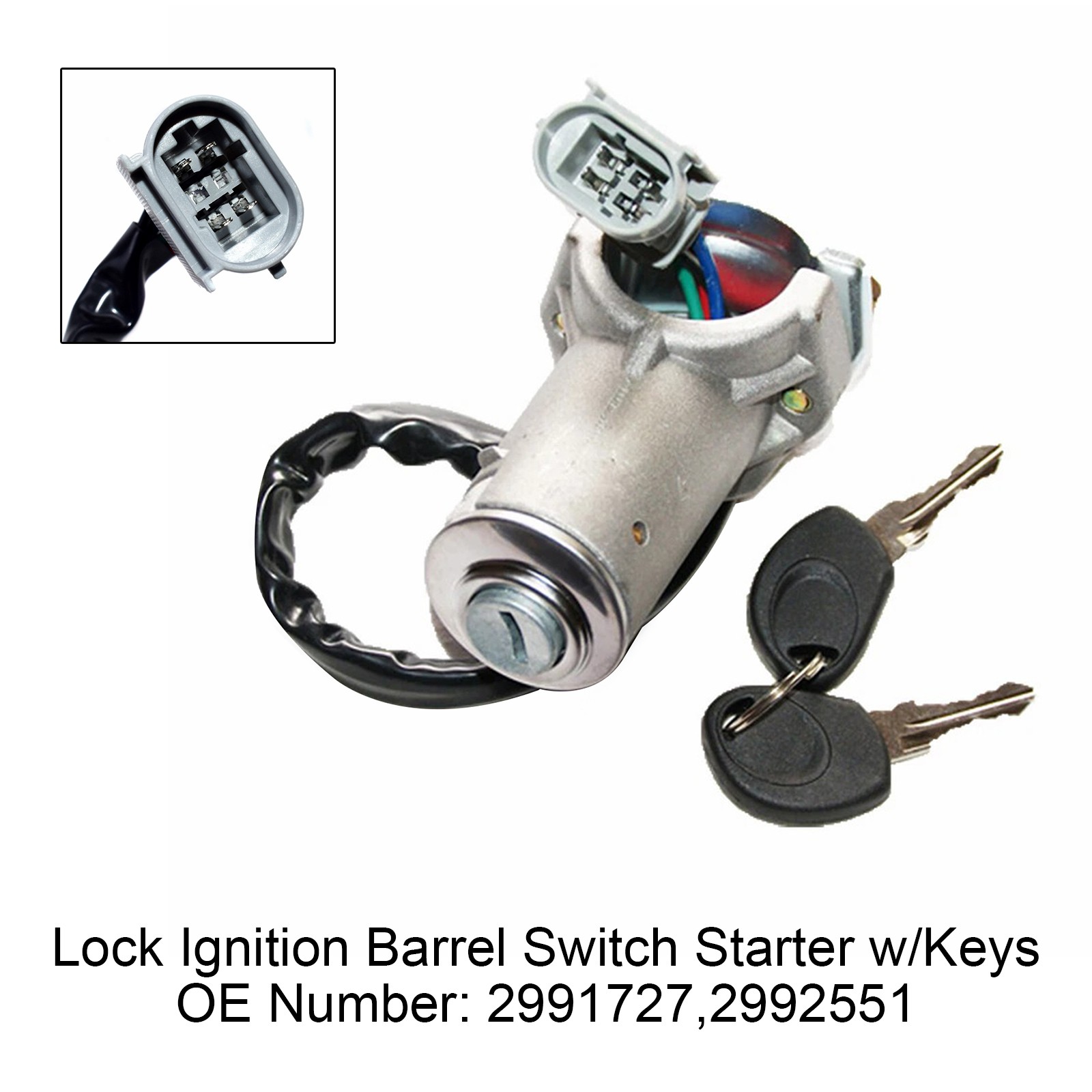 Lock Ignition Barrel Switch Starter w/Keys 2991727 For Iveco Daily Mk3 99-06