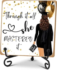 2026 Graduation Decorations, Graduation Gifts for Her, Inspirational Desk Decor 