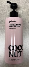 VICTORIA'S SECRET PINK COCONUT CONDITIONING BODY LOTION CREAM 12 oz 355ml NEW