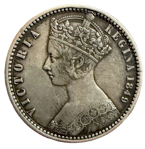 Photo of a 1849 Victoria Florin from an eBay listing that sold on Jul 12, 2026