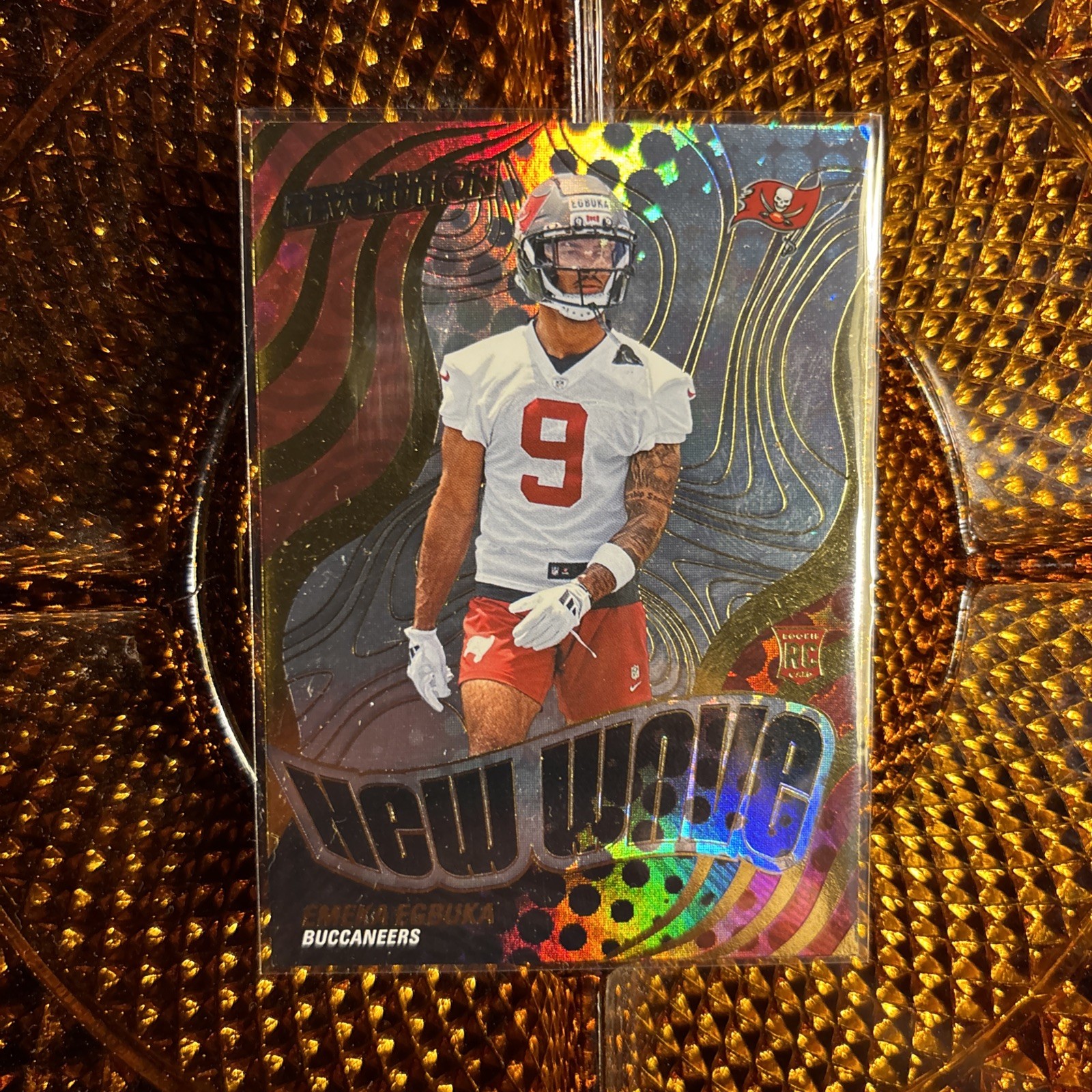 2025 Panini Revolution - New Wave Emeka Egbuka #3 (RC)