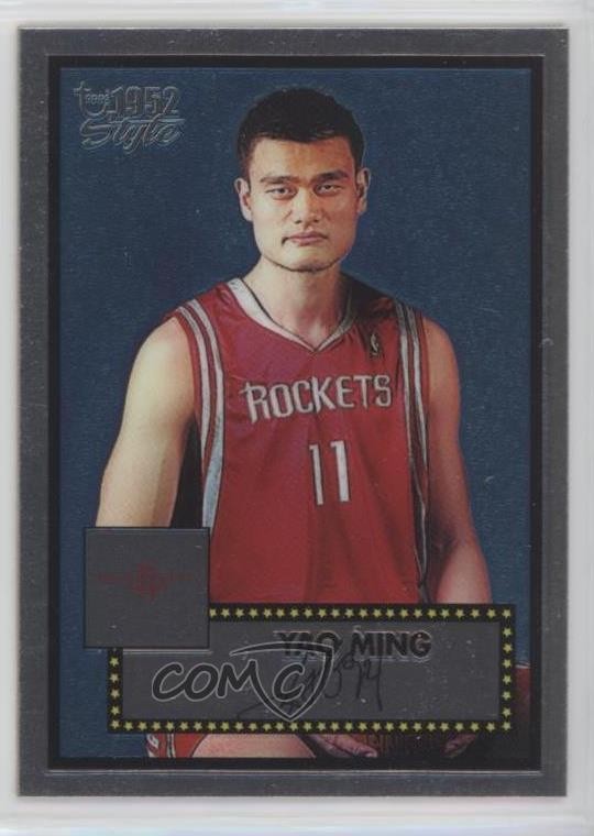 2005-06 Topps 1952 Style Chrome 388/499 Yao Ming #88 HOF s1i