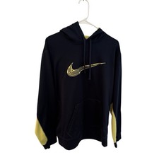 Nike Navy Unisex/Woman Hooded Sweatshirt Size: L