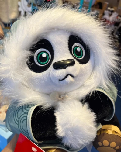 Peluche giocattolo 10" 2023 BJ Universal Studios film Kung Fu Panda Po - Foto 4 di 5