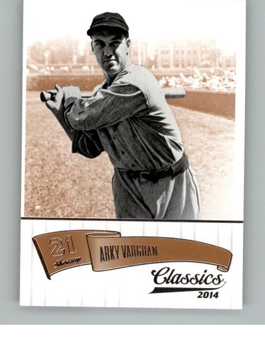 2014 Panini Classics Arky Vaughan 9 Pittsburgh Pirates