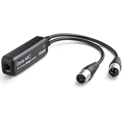 Audinate Dante AVIO 2-Channel Analog Input Adapter for Dante Audio