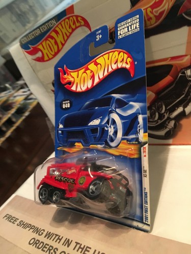 HOT WHEELS XS-IVE 2001 FIRST EDITIONS 28/36 COLLECTOR #040 RED VHTF!!! - Picture 8 of 10