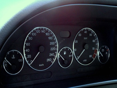 For Lancia Kappa 94-01 Polished Aluminium Chrome Gauge dash Rings 5pcs - Picture 5 of 5