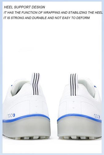 Scarpe da golf uomo fibbia girevole fitness senza punte golfista allenamento sneakers - Foto 13 di 23