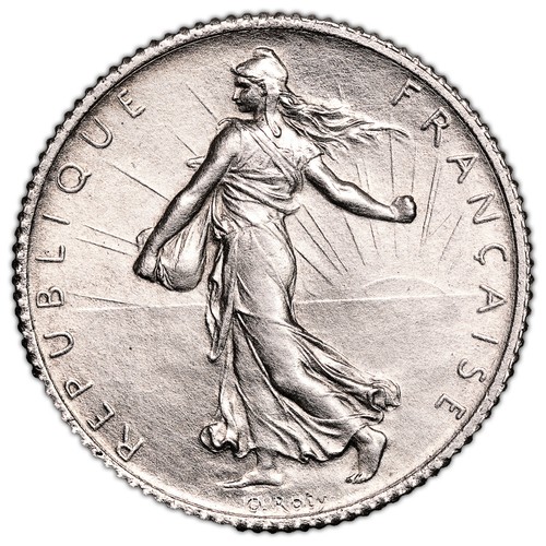 Monnaie France - 1 franc semeuse - 1914 C - Castelsarrasin - SPL - Imagen 2 de 2