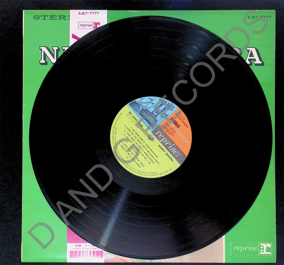 Nancy Sinatra So Long Babe LP Reprise SJET-7777 Japan LP Mega Rare EX 1966 - Image 4 of 4