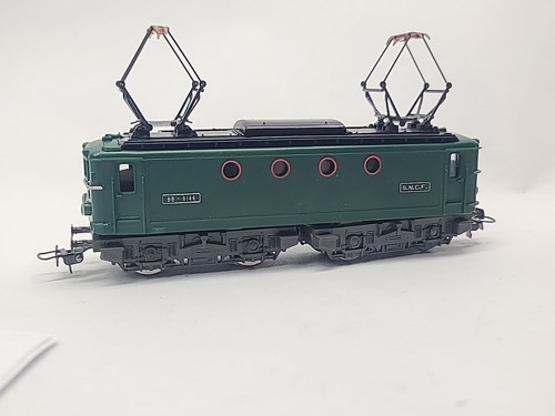 Meccano HOrnby-acHO Triang HO Scale Locomotive 6386 SNCF BB 8144 Runs Ex. OB - Picture 6 of 18