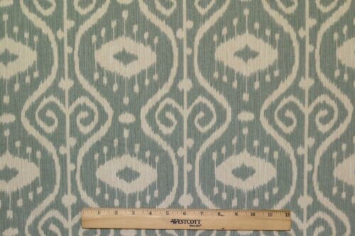 MAGNOLIA HOME BALI SPA BLAU IKAT TOSCANA MÖBELSTOFF VOM HOFT 54 ZOLL W - Bild 3 von 5