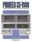 Brochure Pioneer SX-1980