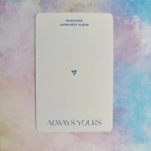 SEVENTEEN ALWAYS YOURS JAPAN BEST ALBUM Photo Card Type G Limited ED. PC - Picture 15 of 33