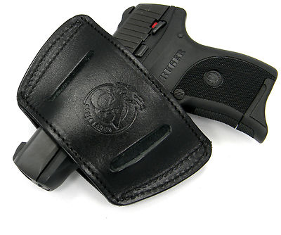 Right Left Hand Black Leather IWB OWB SOB Holster MED/LARGE AUTOS - CHOOSE