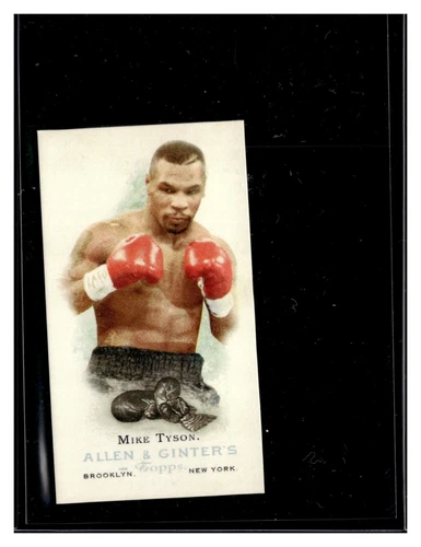 2006 Topps Allen & Ginter's - Mini #301 Mike Tyson. IRON MIKE TYSON SHORT PRINT