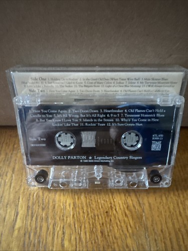 “The Country Music Hall Of Fame Presents Dolly Parton” Cassette - Picture 5 of 5