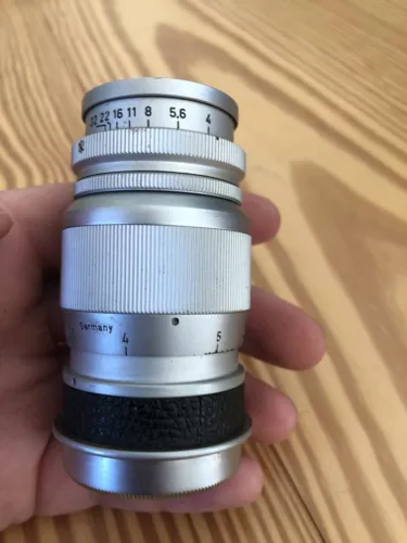 Leica Leitz Elmar f= 9cm (90mm) 1:4