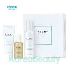Atomy Derma Real Cica Toner 120ml /Ampoule 40ml/ Cream 50ml 3pc