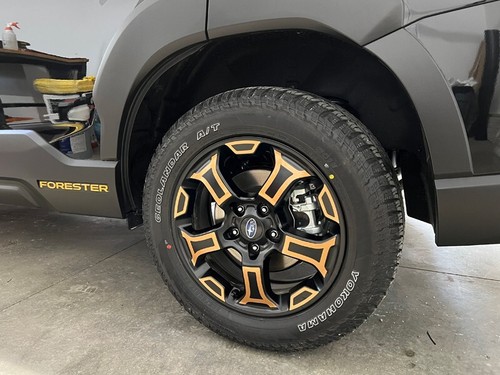 CRUX MOTORSPORTS WHEEL OVERLAYS OVERLAY FOR 2022 + SUBARU FORESTER WILDERNESS - Picture 3 of 7