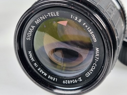 SIGMA Mini-Tele 135mm - 1:3.5 Multi-Coated & Zip Case - Picture 10 of 16