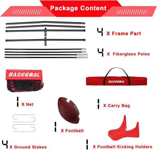 Football Nets for Throwing,Football Target,Quarterback Training Equipment with 5 - Picture 8 of 8