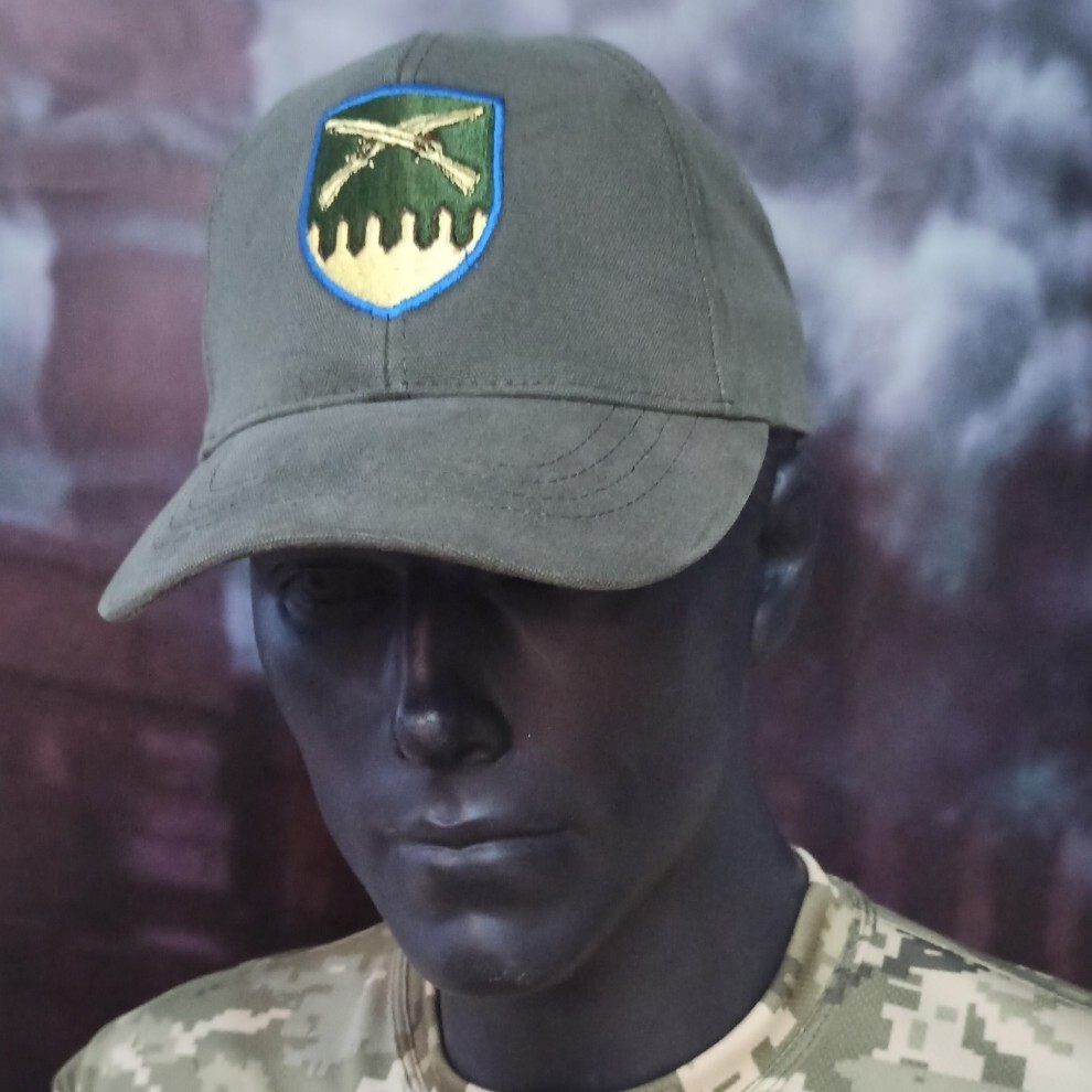 Baseball cap 92 OShBr olive💛💙-image