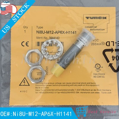 NEW Inductive Sensor For Turck NI8U-M12-AP6X-H1141 8mm Range 4 Pin 10-30VDC
