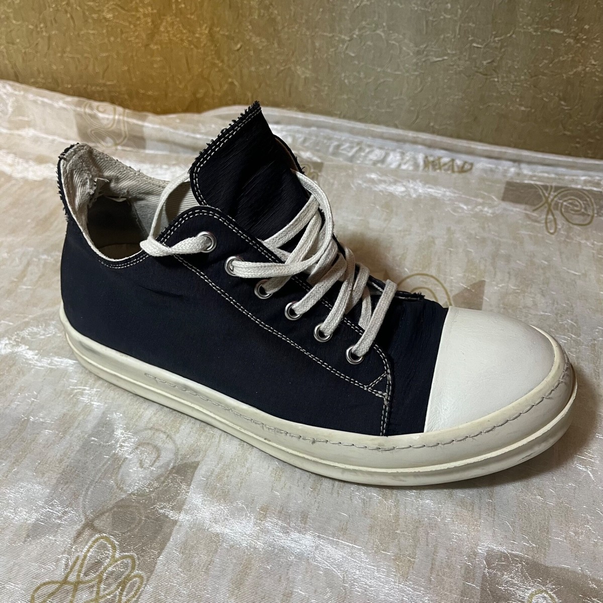 Rick Owens Ramones DRKSHDW Low 2-tone Stitch | eBay