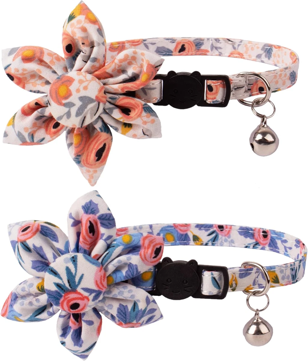 Girly cat best sale collars