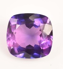 Natural 7.55 Ct Tanzanite Purple Cushion Cut Certified Loose Gemstone With Gift