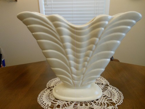 Vintage Robinson Ransbottom Art Deco Boden Ventilator Vase 13,5" über 10" hoch - schön!