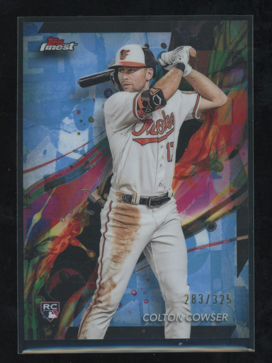 2024 Finest #79 Colton Cowser Sky Blue Common 283/325